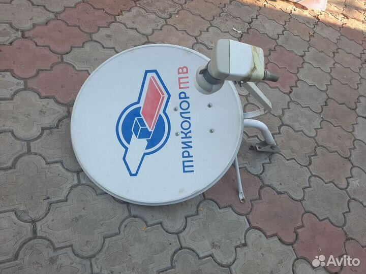 Тарелка триколор