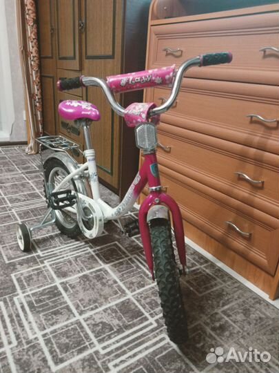 Детский трехколесный велосипед бу