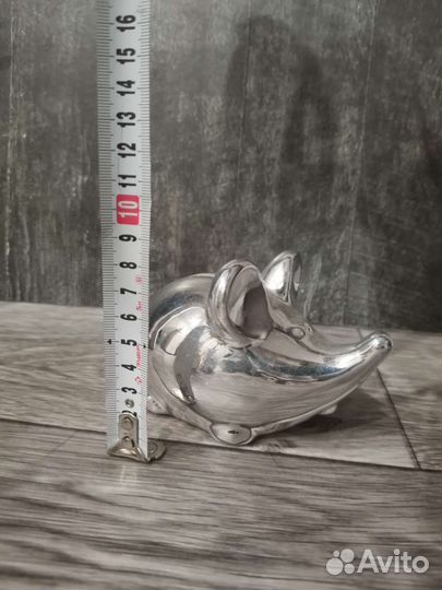 Копилка Серебряный мышь