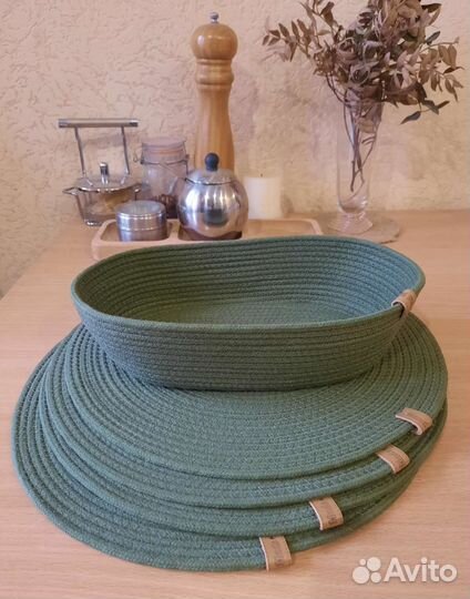 Салфетки и корзинка (набор)