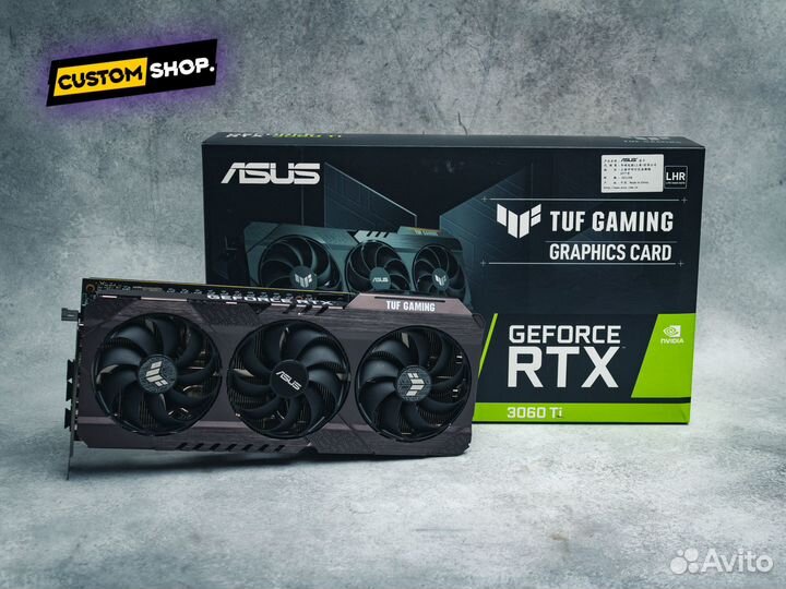 Asus RTX 3060 Ti TUF Gaming OC Edition 8Gb