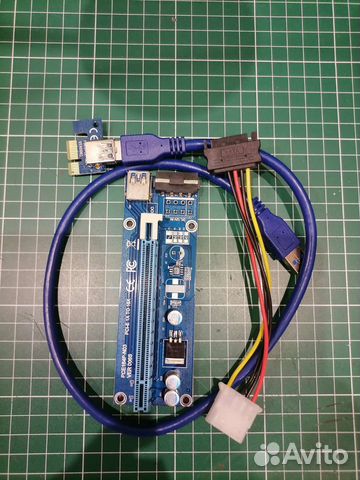 Переходник Mini PCIe на PCI express 16X