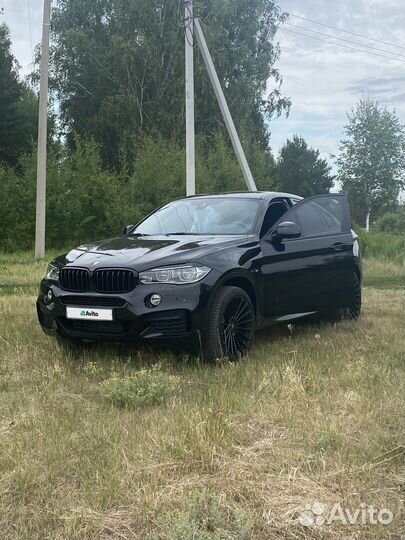 BMW X6 3.0 AT, 2017, 52 000 км