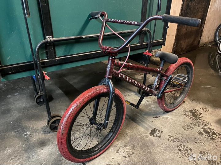 Вмх велосипед Grasshopper цвет красный