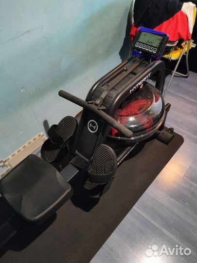 Гребной тренажёр hyperfit rudersport g300