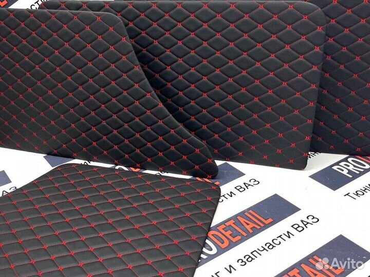 Дверные карты ваз 2107 2105 2106 2101 2104 кожа