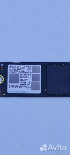 Ssd m2 Samsung 980 NVMe EVO 512gb V-nano