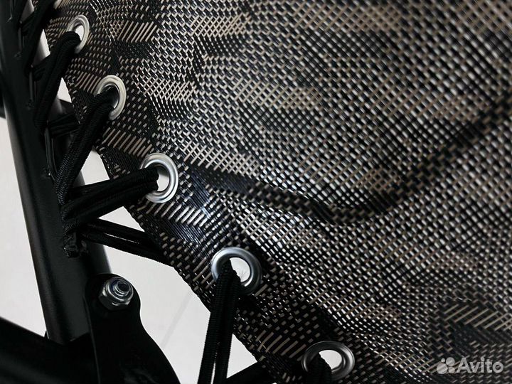 Шезлонг стальной для дачи