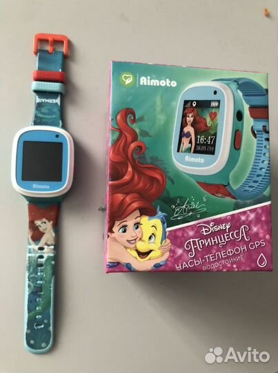 Детские часы с gps aimoto принцесса русалочка