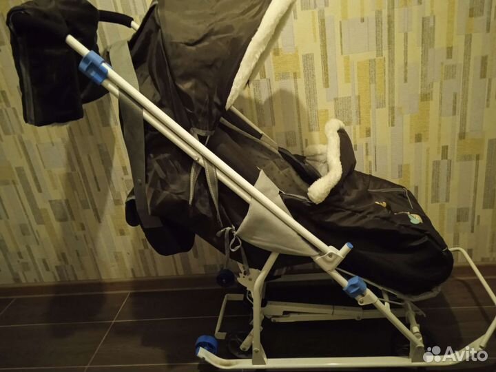 Коляска санки