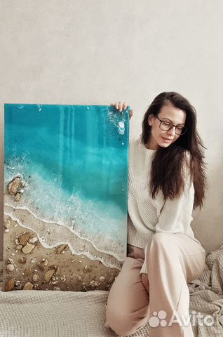 Картины и часы эпоксидной смолой