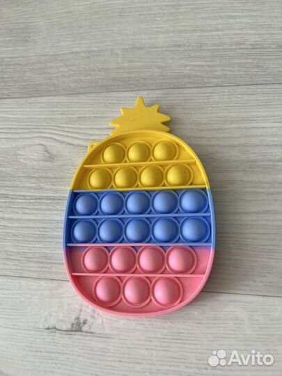 Поп ит. Ананас разноцветный матовый