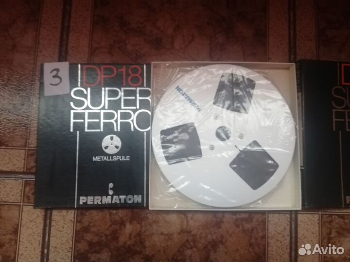 Магнитная лента N18 basf Agfa Permaton