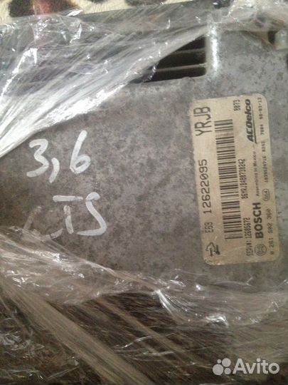 Блок управления двигателем на Кадиллак CTS2