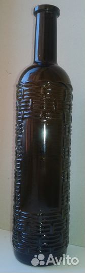 Бутылка винная темное стекло СССР