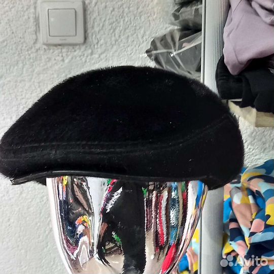 Меховая мужская кепка