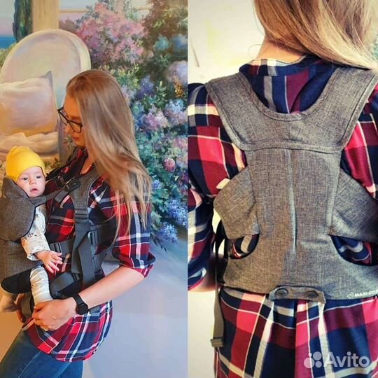 Эргорюкзак/слинг/ переноска maxi-cosi пpokat