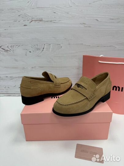 Лоферы Miu Miu Размеры 36-40