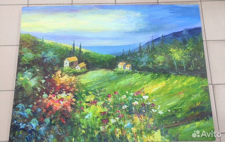 Картина маслом на холсте