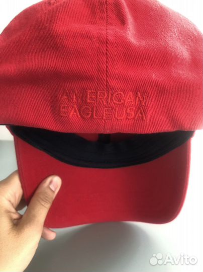 Кепка женская красная