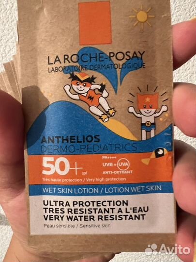 La Roche Posay Anthelios spf 50+детское в саше