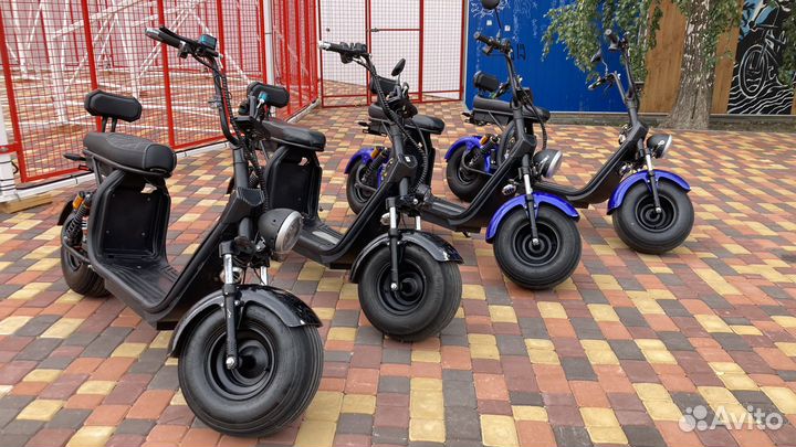 Электроскутер citycoco 2500w