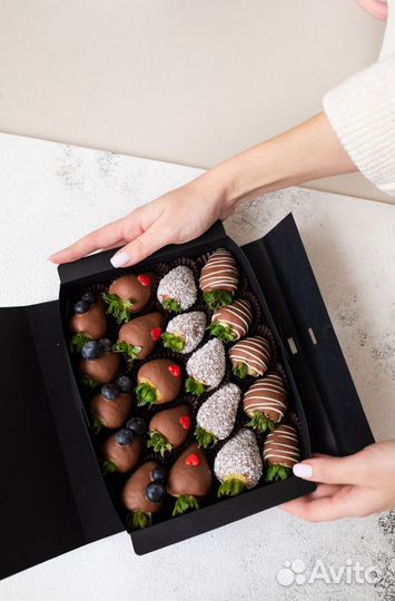 Клубника в шоколаде набор