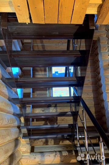Металлокаркас для лестницы 