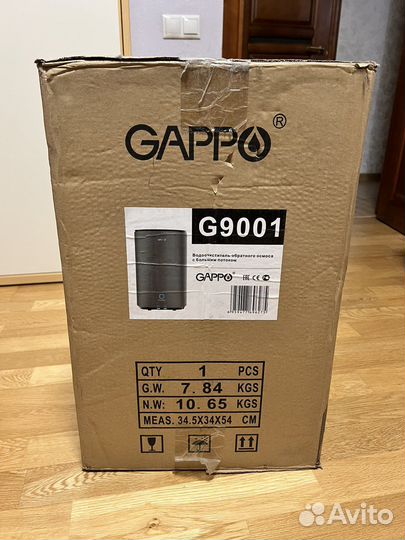 Водоочиститель обратного осмоса gappo G9001