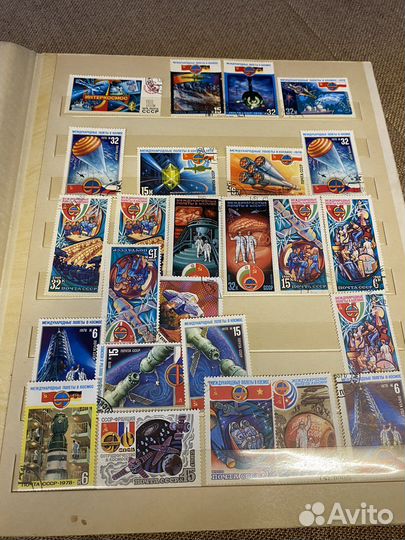 Альбом с марками СССР