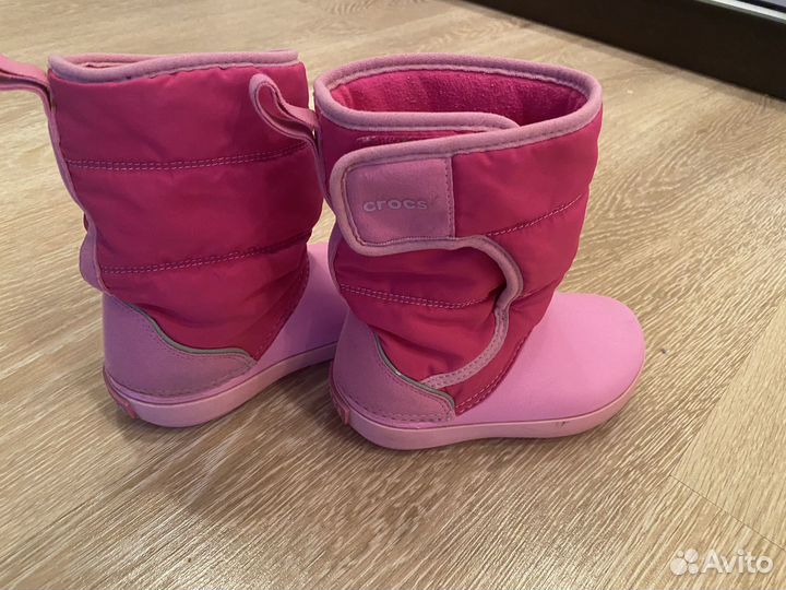 Сапоги crocs c9 для девочки