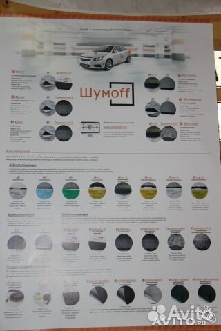 Шумофф Валик прикаточный