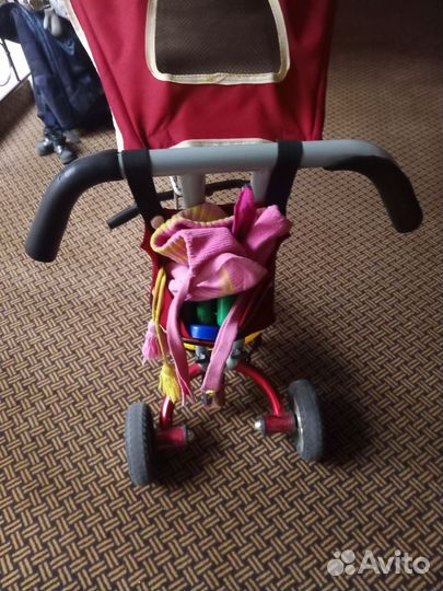 Детский велосипед с ручкой бу