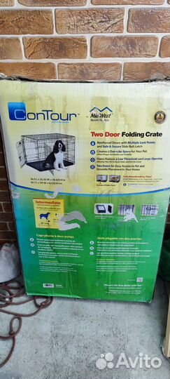 Клетка Midwest Contour 93 см*59 см*63 см - 2 двери