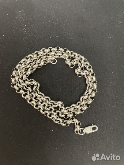 Серебряная цепь chopard