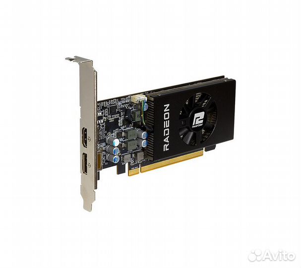 Видеокарта PowerColor AMD Radeon RX 6400 Low Profi