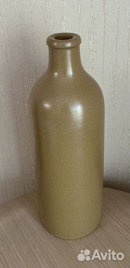 Бутылка из глины