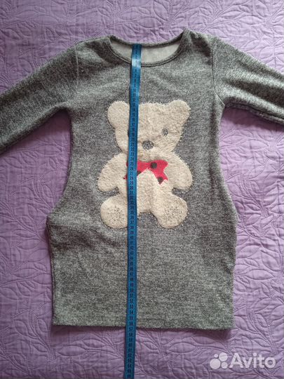 Платье теплое