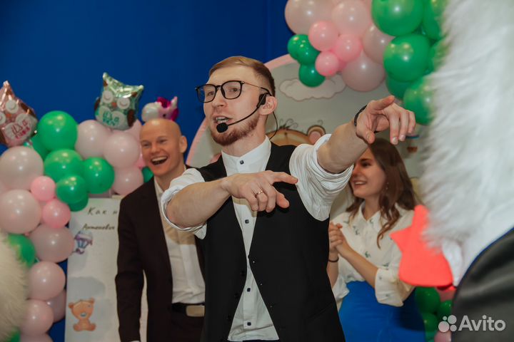 Ведущий + DJ, взрослые праздники, день рождения