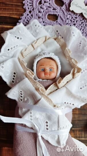 Мини реборн, реалистичная мини кукла младенец