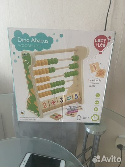 Дино счеты lucy leo