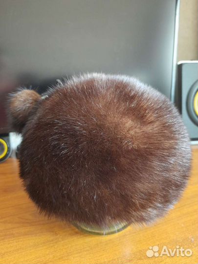 Шапка норковая женская бу