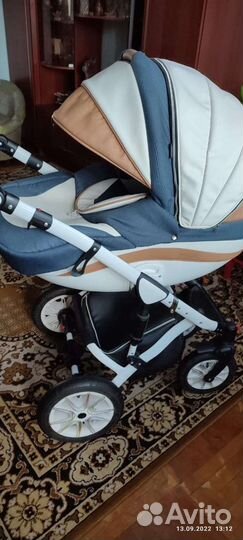 Коляска модульная 2 в 1 Rant Marcello экокожа