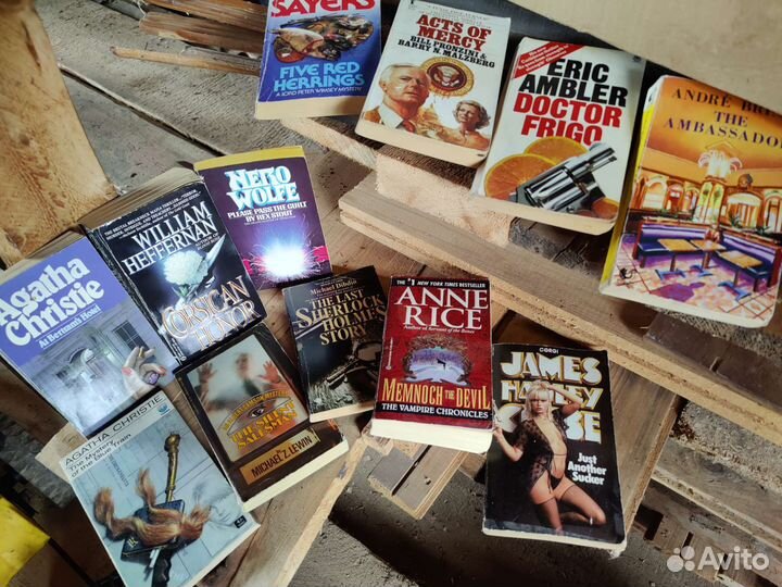 Книги на английском и французском