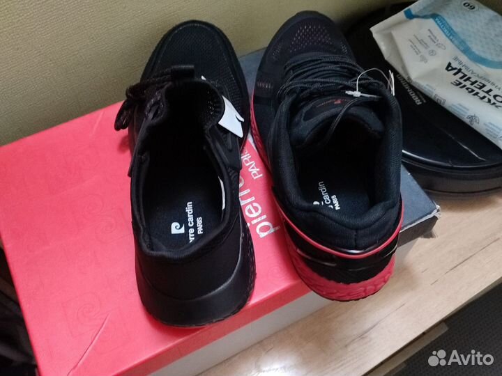 Кроссовки летние, с замшей, Pierre Cardin