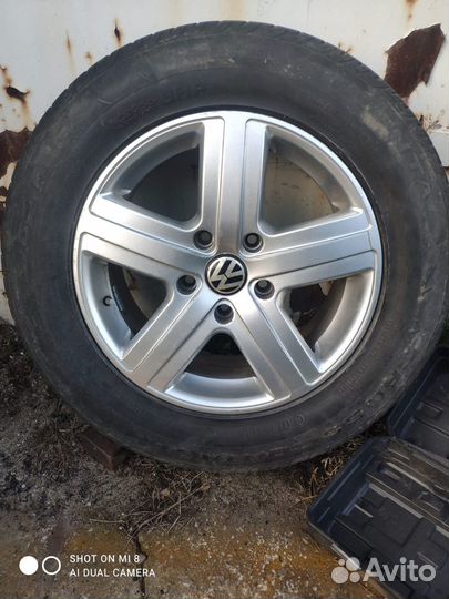 Литые диски фольксваген таурег с резиной