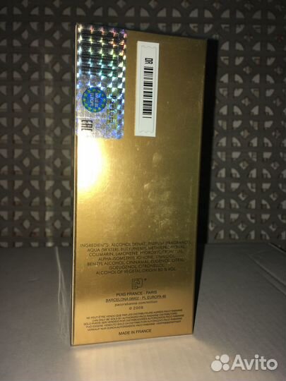 Парфюм мужской 1 Million Paco Rabanne 100ml