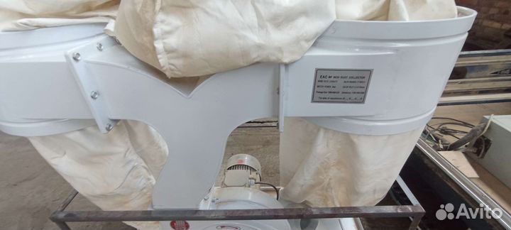 Вытяжка, система аспирации на 2 мешка