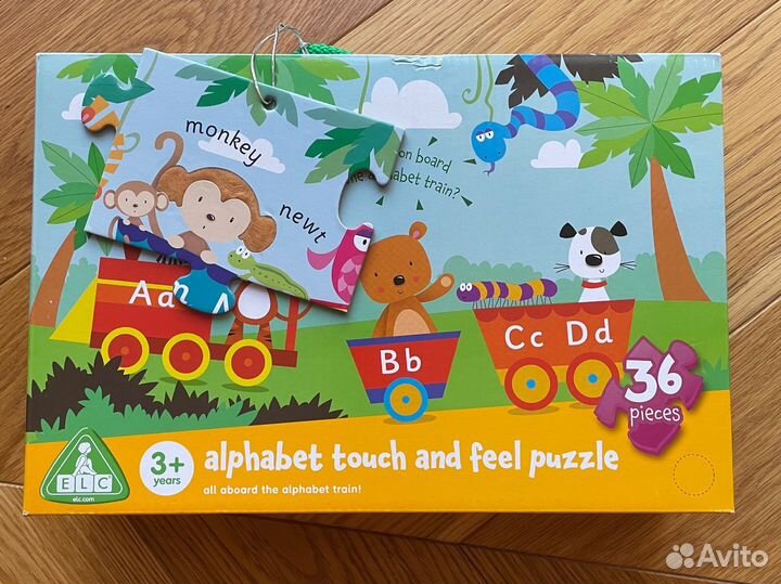 Elc пазл паровоз новый