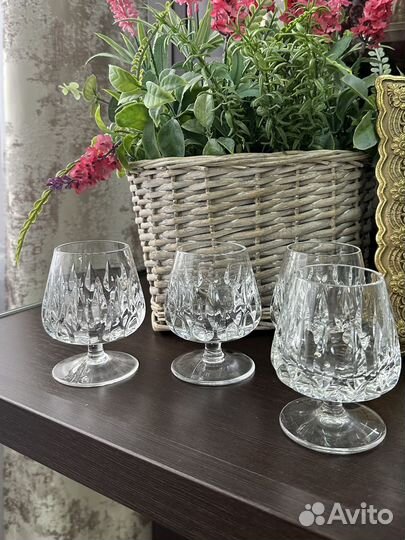 Хрустальные коньячные фужеры